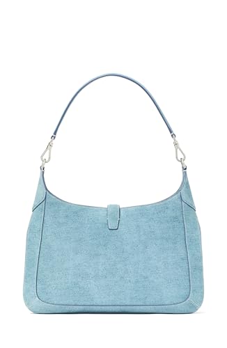 kate spade new york Deco Denim Suede Hobo, Blue Multi4