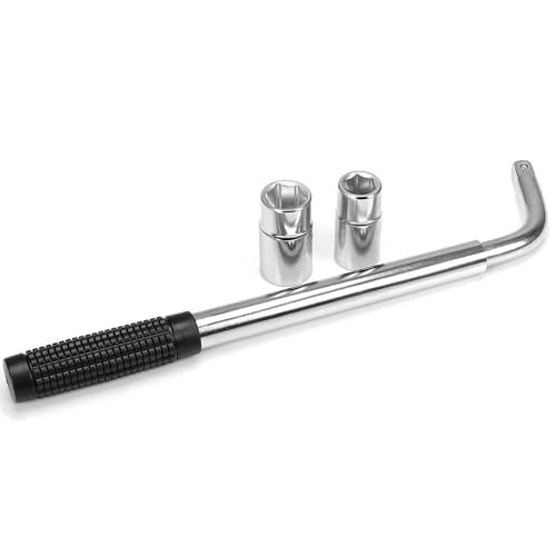 Image of BIG RED T39234-1 Telescoping Wheel Lug Nut Wrench 11 /16 inch, 3 /4 inch, 13 /16 inch, 7 /8 inch with Double-Sided Lug Nut Sockets