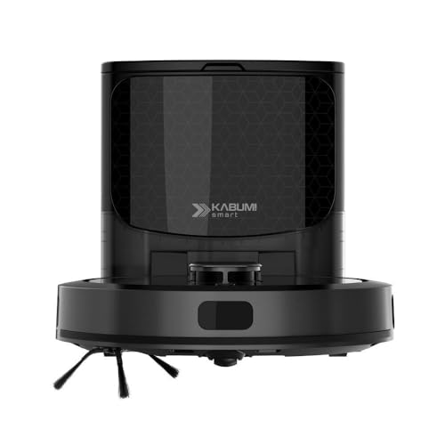 Robô Aspirador KaBuM! Smart 900 Preto IR360° Controle via app Recipiente dispensador de pó Base Autolimpante G7 (220, Volts) - Imagem 2