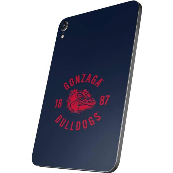 Skinit Decal Tablet Skin Compatible with iPad Mini 7 (2025) - Officially Licensed Gonzaga University Bulldogs 1887 Design