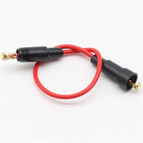 Porte-fusibles en verre 5x20 mm à vis 250V, lot de 10 boîtiers tubulaires avec câbles 22 AWG