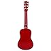 Chitarra in legno, Mini chitarra Giocattolo Chitarra Strumento musicale Chitarra per principianti Chitarra Ballad Giocattolo per bambini per bambini piccoli e grandi per bambini