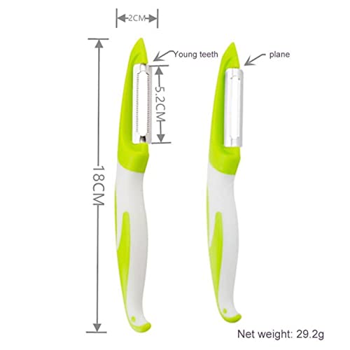 Mandolina cortadora de acero inoxidable para frutas y verduras miniatura 2