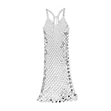 Joyería para hombre y mujer Lentejas huecas, cadena del cuerpo, personalidad, estilo de club nocturno, vestido redondo exagerado, mujeres, Aniversario de bodas Regalo de cumpleaños de Navidad