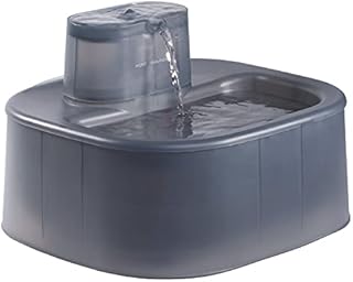 HoneyGuaridan 6L/211 oz Automatic Cats & Dogs Water Drinking Fountain, Suitable for Medium and Large Size Dogs and Multiple Pets, Easy-to-clean, 2 Filters Included.