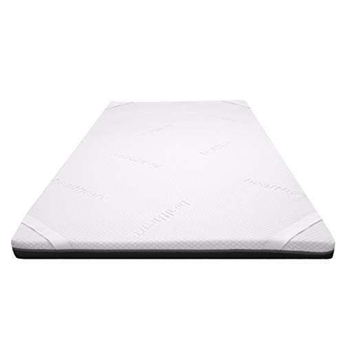 Duermete Topper Viscoelástico Ergofresh Premium con 5cm de Viscogel con Efecto Antiestrés, 80x190