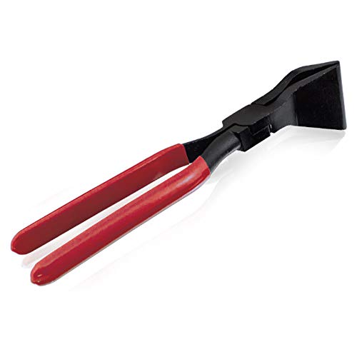 Bituxx Vouwtang vouwgereedschap buigtang metalen tang carrosserietang afkanttang 45° rood