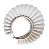 Baby Shower Cap - Safe Silicone Protection Bath Visor Hat for Protector Head Eye Ear Shampoo - Soft Adjustable for Toddler, Baby, Kids, Children (Beige) - Image 3