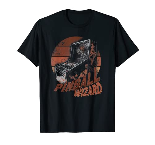 Step into The World of Retro Gaming with Our Pinball Wizard T-Shirt