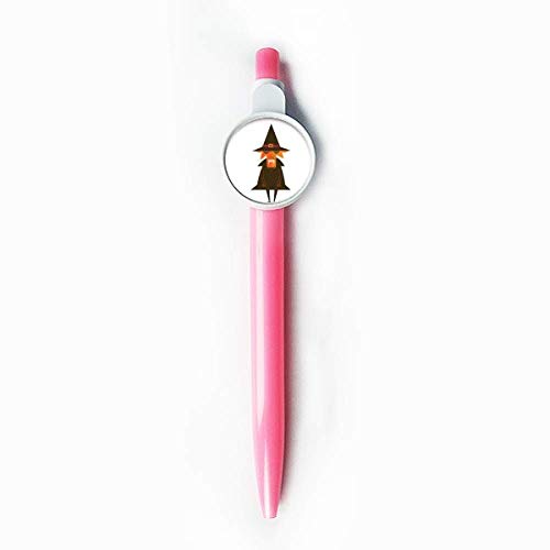 Stylo à bille rétractable fantôme d'Halloween bleu à offrir aux enfants