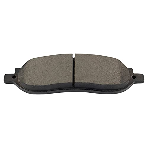 Image of TRQ Rear Brake Pad & Rotor Kit, with Chemical Kit Parking Brake Shoe Set Semi-Metallic Compatible with 2005-2007 Ford F-250 Super Duty F-350 Super Duty