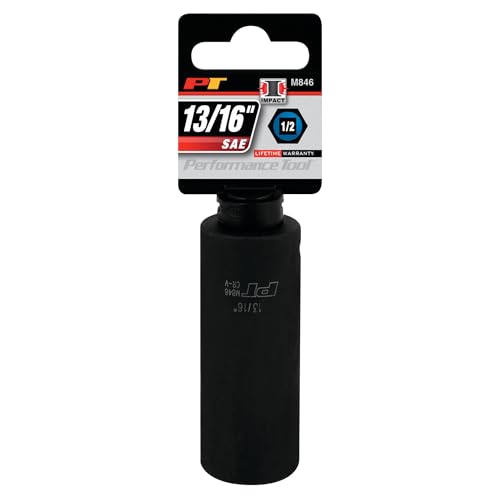 Image of Performance Tool M846 1 /2 Drive Impact Socket, 13 /16