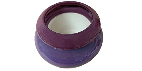 Maryland China Company Tri-Color Purple 4" Urn Shaped Self Watering Planter #TOP1