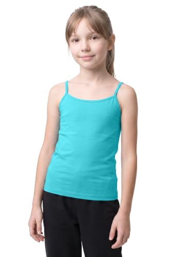 Image of Kurve Girl's Sleeveless Tank Top - Stretch Undershirts Cami Camisole, UV Protective Fabric, Rated UPF 50+ (Made in USA)