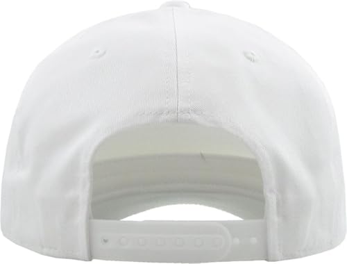 Image of KBETHOS Pro Style 5 Panel Rope Baseball Cap with Adjustable Snapback