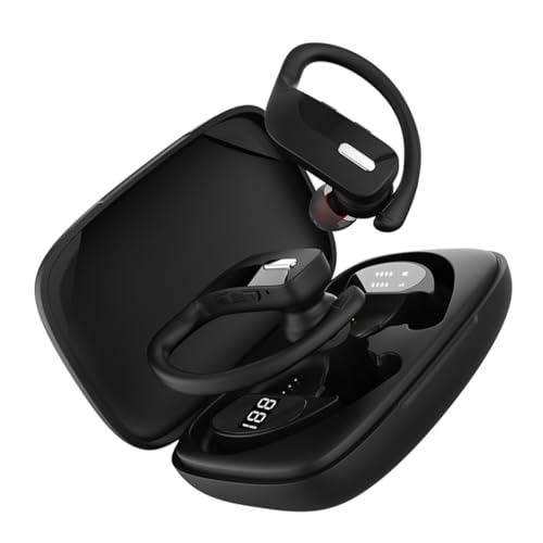 NUOBESTY 1Juego Auriculares Inalámbricos Impermeables con Ergonómico Sonido y Detalles y Uso