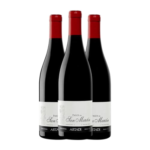 Artazu Pasos de San Martín Garnacha Navarra Crianza 75 cl Vino tinto (Caja de 3 Botellas de 75 cl)