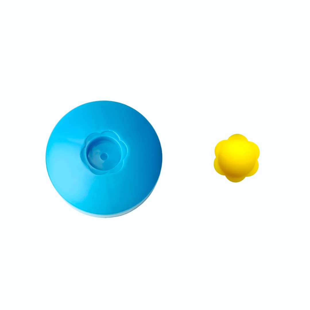 Sovrapposizione in plastica per Trave Tonda Ø 120 mm, Copripalo di plastica per palo Rotondo,Solido, Sicuro, Parco Giochi, Bambini, Colore - Blu