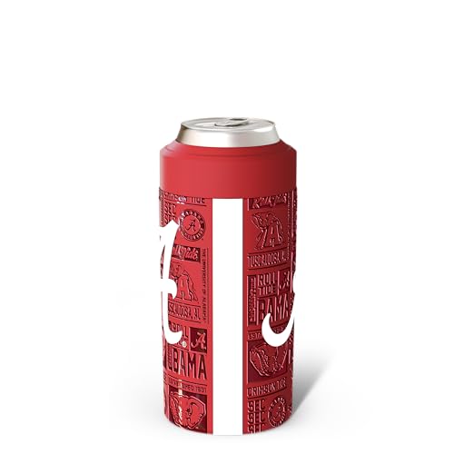 Image of Frost Buddy Universal Can Cooler (Alabama Crimson Tide | 3D) | 20x colder, cold up to 24 hrs | Fits slim cans & bottles | Sleek, lightweight design | No sweat, no condensation