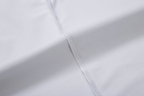 Urban CoCo Women's Shiny Flared Pleated Mini Skater Skirt - Image 8