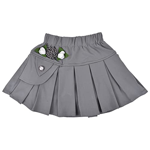 Image of Wish Karo Girls Top and Skirt Dress for Girls-(csl278)