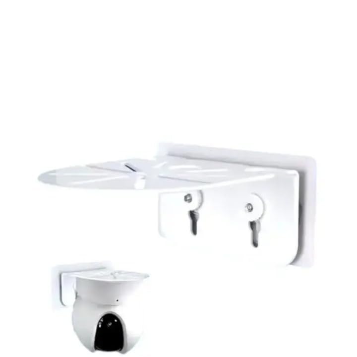 Image of MAXXION Metal Dome & Bullet Camera L-Type Bracket - Heavy Duty, Anti-Rust, 7-Layer Powder Coated, Indoor /Outdoor, 1MP-12MP CCTV Compatible (Pack of 2)