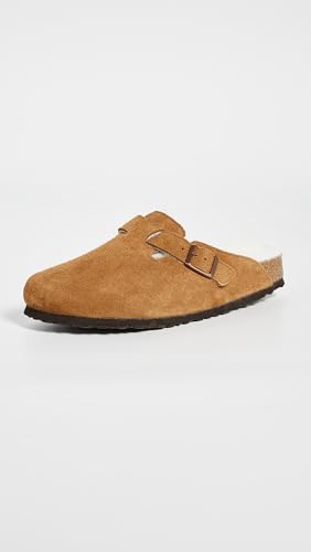 Image of Birkenstock Boston Suede Shearling