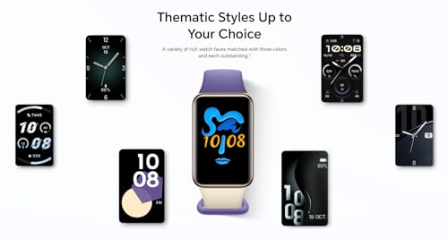 HONOR Band 9 Homme Montre Connectée,Smartwatch Fréquence Cardiaque SpO2,96 Modes Sport,14 Jours D'autonomie de la Batterie,Fitness pour Android iOS,Noir – Image 5
