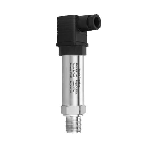 Diffused Silicon Pressure Transmitter 4-20mA 0-100 bar Hydraulic Oil Gas Water Pressure Sensor (0-10V, 0~6MPa)