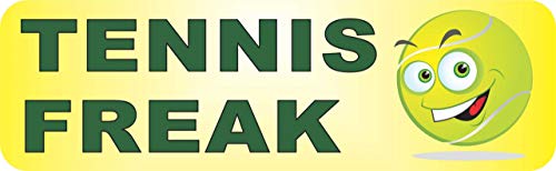 10 in x 3 in tennis Freak paraurti magneti Player