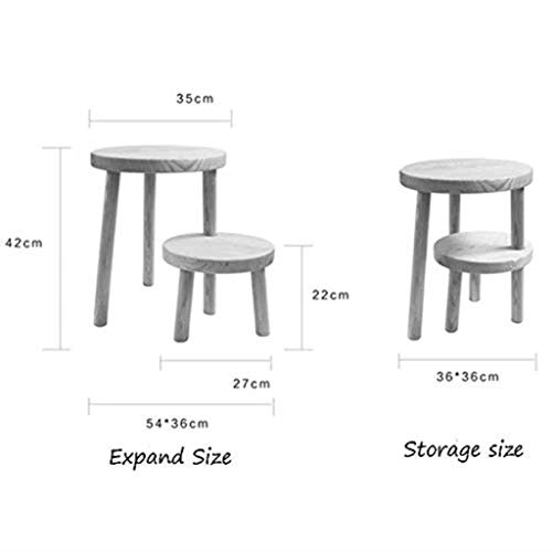 Taburete de madera maciza con estructura reforzada para cocina 3