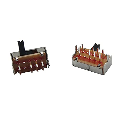 1000Pcs SK23D07 8 Pin PCB 3 Position 2P3T DP3T Miniature Slide Switch Side Knob SK23D07VG4 Handle high 4mm