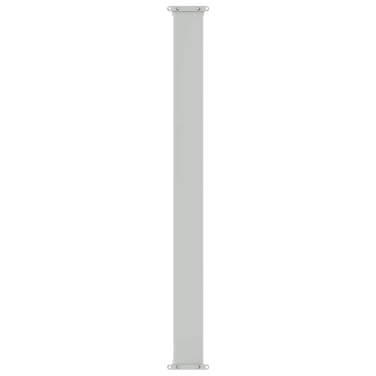 Markiza boczna, wysuwana, beżowa, 300 x 120 cm, poliestrowa markiza zewnętrzna, na patio, do ogrodu i tarasu, automatyczny mechanizm wysuwany, 100% poliester z powłoką