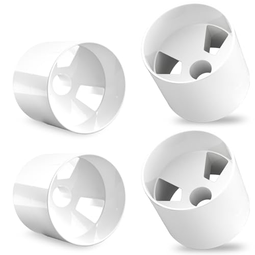 4PCS Golf Hole Cup,ABS Ivory White Plastic Golf Cups,Dimension 4"