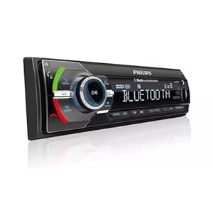 PHILIPS Digital Media Bluetooth Car Stereo Receiver Audio System, Car Radio Bluetooth, AM/FM Radio, Dual USB, SD and Built-in Microphone, Built in 50W x4 Amp, Hands Free Calling and Music Streaming