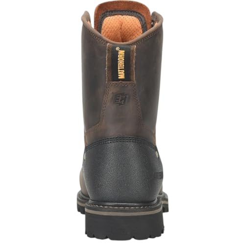 MATTERHORN Men’s 28 Series HD 8” Waterproof Insulated Comp Toe Work Boot, Durable Leather, Slip-Resistant, EH Rated4