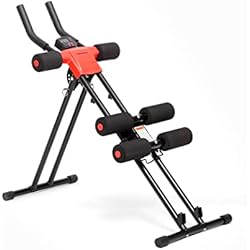 InnovaGoods® Gimnasio en casa, banco abdominales, abdominales maquina para ejercitar en casa, maquina abdominales plegable multifuncional para varias zonas del cuerpo, Ergonómico y adaptable, Negro