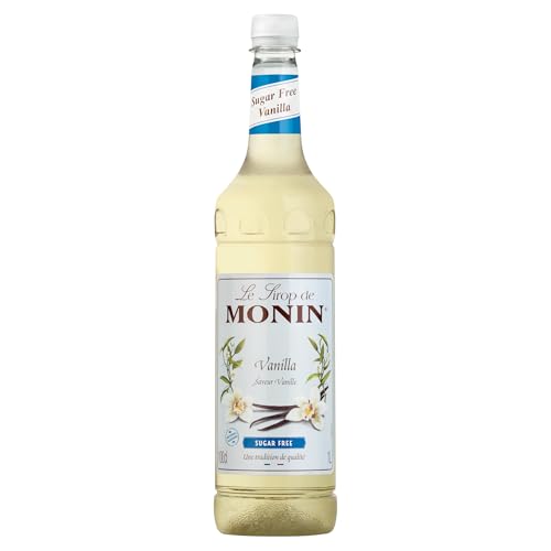 Monin Premium Vanilla Sugar Free Syrup 1 L