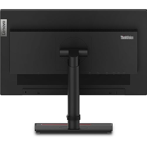 Image of Lenovo ThinkVision T22i 22-inch 1920 x 1080 LED FHD Widescreen LCD Monitor, 2-Pack Bundle with HDMI, VGA, DisplayPort, Desk Mount Dual Monitor Stand, and USB-C Multiport Dock