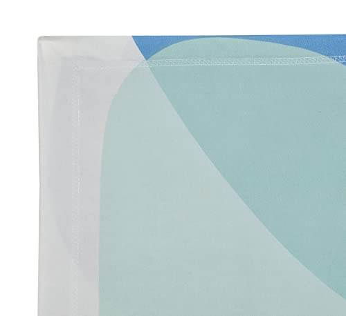 Image of Fitzy 280 TC Fitted Bedsheet King Size, Elastic Bedsheet, 72x78 + 10 Inches Drop,with 2 Pillow Covers (Al-multibubbles)