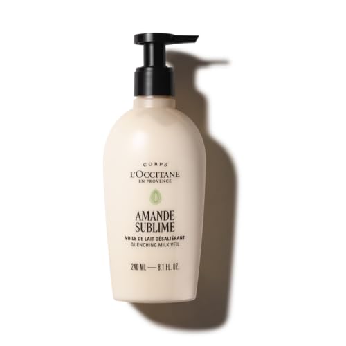 Image of L'Occitane Moisturizing | Softening Almond Milk Veil : Infused with Almond Oil | Visibly Firmer-Looking Skin | Smooth Skin | 24-Hour Hydration*