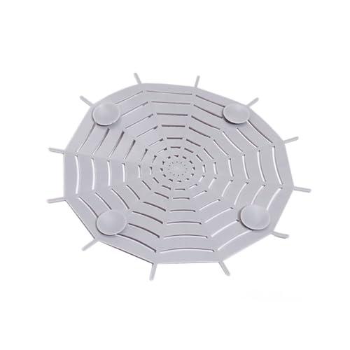 Filtro para desagüe de piso 5 piezas gris miniatura 5