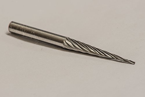 Fresa Carburo Sólido Corte Simple 1/8" x 5/8" miniatura 3