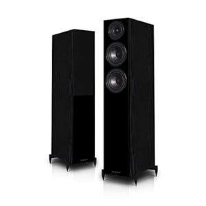 Wharfedale Diamond 12.3 passieve vloerdiffuser, zwart, 1 stuk