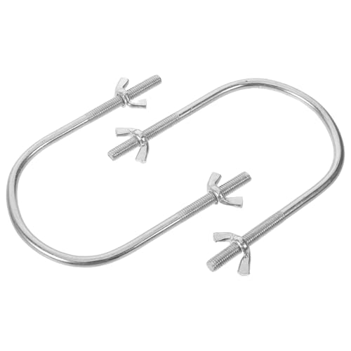 Homoyoyo Gancio per Puleggia Riscaldatore a Olio a Forma di U, Supporto Mobile Ruote Girevoli, Accessorio per Radiatore Elettrico per Spostamento Facile in Casa, Set da 2 Pezzi