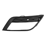 MASO Grille de pare chocs avant pour feux de brouillard   Noir mat   6J0853666F   Compatible avec Seat Ib/i*za MK4 Facelift 2013 2016. Remarque : ne convient pas pour FR&C/U*PRA   Droite