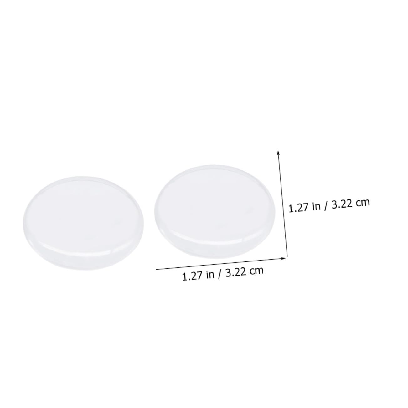 100stücke Transparentes Uhrglas Für Uhrenreparatur Schutzdeckel Für Armbanduhren Hochwertige Handwerkzeuge Für Uhrenliebhaber Und -projekte