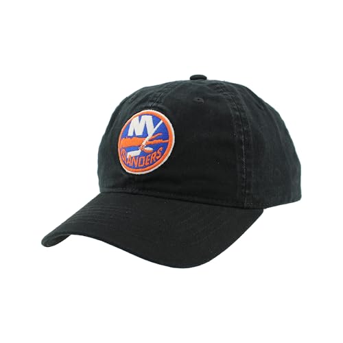 New York Islanders NHL Officially Licensed Adjustable Hat Scholarship Icon Black