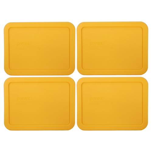 Couvercle conservation Pyrex jaune 3 tasses idéal pour le frigo - 2