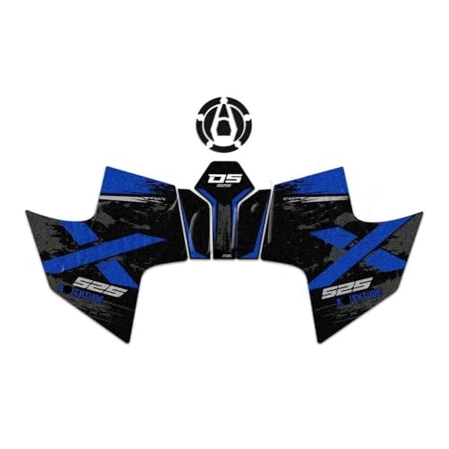 Protection de réservoir latérale moto antidérapante voge 525 dsx grip genou